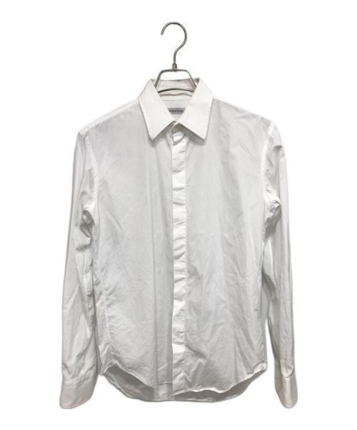 JOHN LAWRENCE SULLIVAN（ジョン ローレンス サリバン）JOHN LAWRENCE SULLIVAN (ジョン ローレンス サリバン) Broadcloth regular collar shirt ホワイト サイズ:44の古着・服飾アイテム