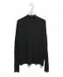 JOHN LAWRENCE SULLIVAN（ジョン ローレンス サリバン）の古着「ZIPPED SLEEVE MOCK NECK SWEATER」｜ブラック