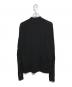JOHN LAWRENCE SULLIVAN (ジョン ローレンス サリバン) ZIPPED SLEEVE MOCK NECK SWEATER ブラック サイズ:S：25000円