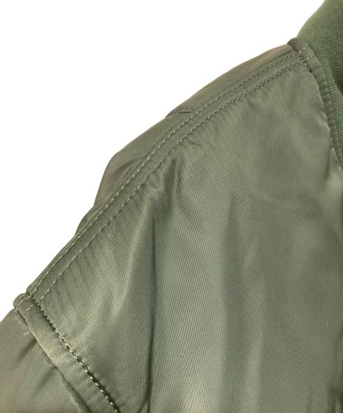 ALPHA（アルファ）ALPHA (アルファ) monkey time別注 MA-1 フライトジャケット グリーン サイズ:XLの古着・服飾アイテム