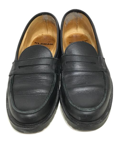 KLEMAN（クレマン）KLEMAN (クレマン) コインローファー ブラック サイズ:38の古着・服飾アイテム