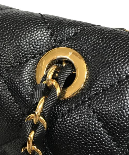 CHARLES & KEITH（チャールズアンドキース）CHARLES & KEITH (チャールズ＆キース) クレシダ キルト ショルダーバッグ ブラックの古着・服飾アイテム