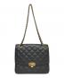 CHARLES & KEITH（チャールズ＆キース）の古着「クレシダ キルト ショルダーバッグ」｜ブラック