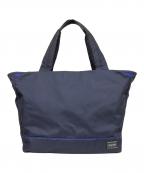 PORTER GIRL MOUSSEポーターガール ムース）の古着「TOTE BAG」｜ネイビー