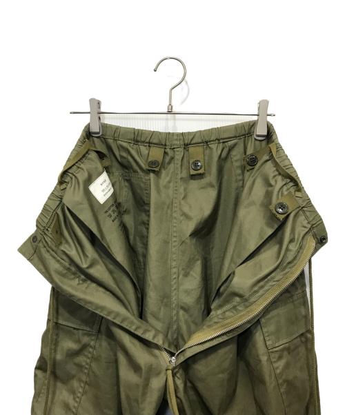 HYKE（ハイク）HYKE (ハイク) TYPE M-51 SHELL PANTS グリーン サイズ:XXLの古着・服飾アイテム