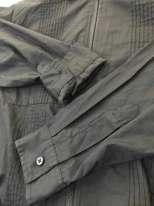 SUPREME（シュプリーム）SUPREME (シュプリーム) Pin Tuck Zip Up Shirt ブラック サイズ:Sの古着・服飾アイテム