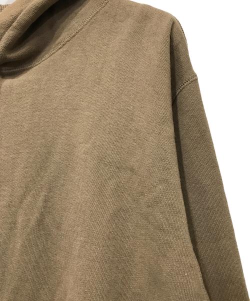 Perfect ribs（パーフェクトリブス）Perfect ribs (パーフェクトリブス) Basic Hoodie  CHAI ブラウン サイズ:Mの古着・服飾アイテム