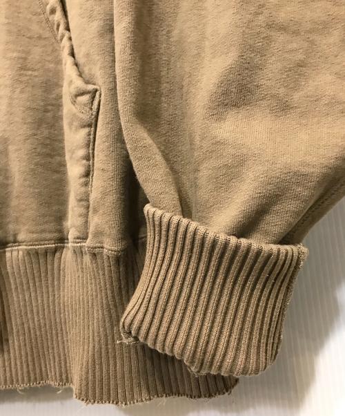 Perfect ribs（パーフェクトリブス）Perfect ribs (パーフェクトリブス) Basic Hoodie  CHAI ブラウン サイズ:Mの古着・服飾アイテム