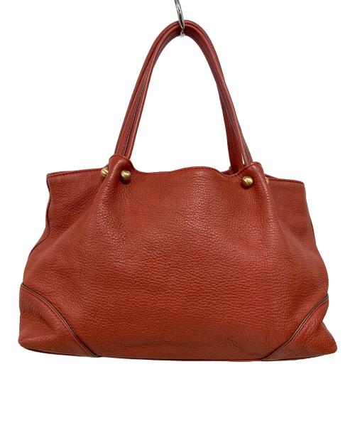 KITAMURA（キタムラ）KITAMURA (キタムラ) ハンドバッグ レッドの古着・服飾アイテム