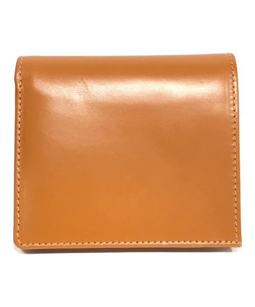 Whitehouse Cox（ホワイトハウスコックス）Whitehouse Cox (ホワイトハウスコックス) COMPACT WALLET / BRIDLE ブラウンの古着・服飾アイテム