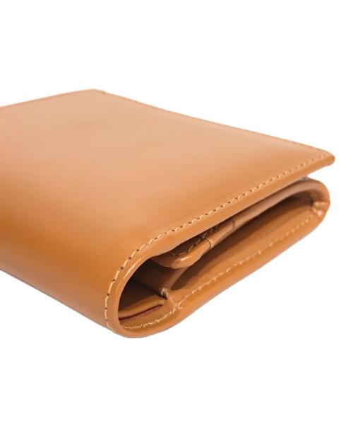 Whitehouse Cox（ホワイトハウスコックス）Whitehouse Cox (ホワイトハウスコックス) COMPACT WALLET / BRIDLE ブラウンの古着・服飾アイテム