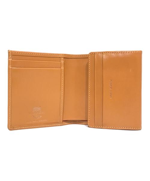 Whitehouse Cox（ホワイトハウスコックス）Whitehouse Cox (ホワイトハウスコックス) COMPACT WALLET / BRIDLE ブラウンの古着・服飾アイテム