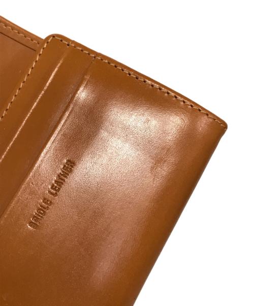 Whitehouse Cox（ホワイトハウスコックス）Whitehouse Cox (ホワイトハウスコックス) COMPACT WALLET / BRIDLE ブラウンの古着・服飾アイテム