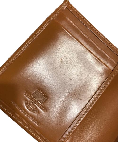 Whitehouse Cox（ホワイトハウスコックス）Whitehouse Cox (ホワイトハウスコックス) COMPACT WALLET / BRIDLE ブラウンの古着・服飾アイテム