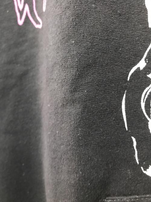 DEADLY DOLL（デッドリー ドール）DEADLY DOLL (デッドリー ドール) JESSE JO STARK プリントパーカー ブラック サイズ:Lの古着・服飾アイテム