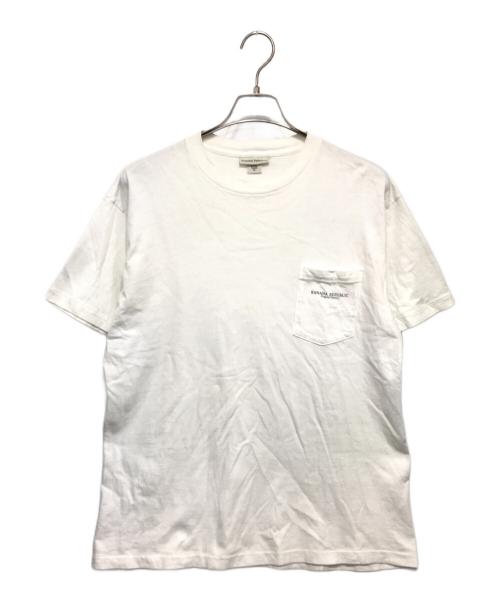 BANANA REPUBLIC（バナナリパブリック）BANANA REPUBLIC (バナナリパブリック) 古着プリントTシャツ ホワイト サイズ:Ｍの古着・服飾アイテム