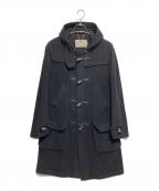 Aquascutumアクアスキュータム）の古着「ダッフルコート」｜ネイビー