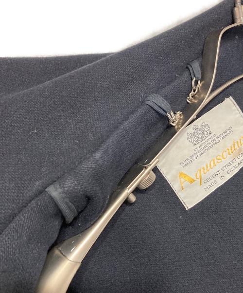 Aquascutum（アクアスキュータム）Aquascutum (アクアスキュータム) ダッフルコート ネイビー サイズ:USA 38の古着・服飾アイテム