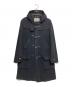 Aquascutum（アクアスキュータム）の古着「ダッフルコート」｜ネイビー