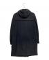 Aquascutum (アクアスキュータム) ダッフルコート ネイビー サイズ:USA 38：7000円