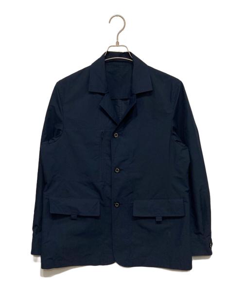 MACKINTOSH PHILOSOPHY（マッキントッシュ フィロソフィー）MACKINTOSH PHILOSOPHY (マッキントッシュ フィロソフィー) ロゴ入りボタン シングルジャケット ネイビー サイズ:38の古着・服飾アイテム