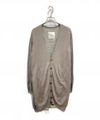 UNDERCOVERアンダーカバー）の古着「カットオフ切替カーディガン」｜グレー