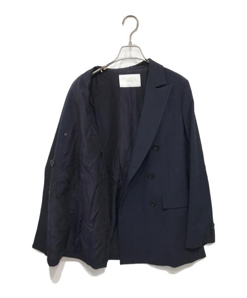 JOURNAL STANDARD（ジャーナルスタンダード）JOURNAL STANDARD (ジャーナルスタンダード) トロピカルダブルブレステッドジャケット ネイビー サイズ:Freeの古着・服飾アイテム