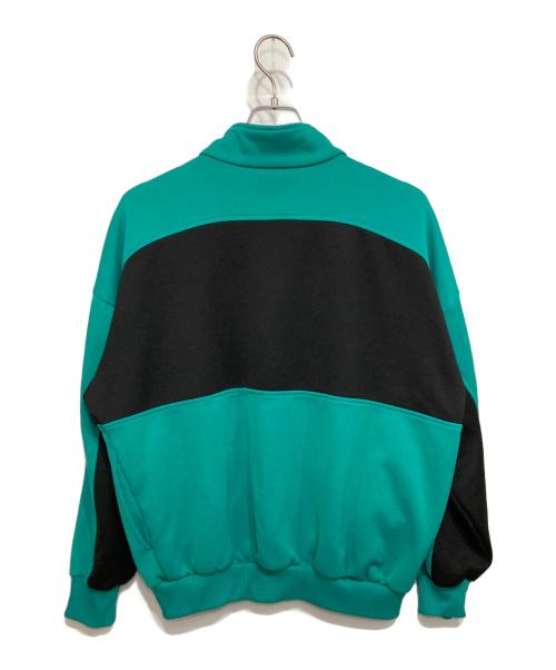 adidas（アディダス）adidas (アディダス) 古着トラックジャケット ブラック×ブルー サイズ:Ｍの古着・服飾アイテム