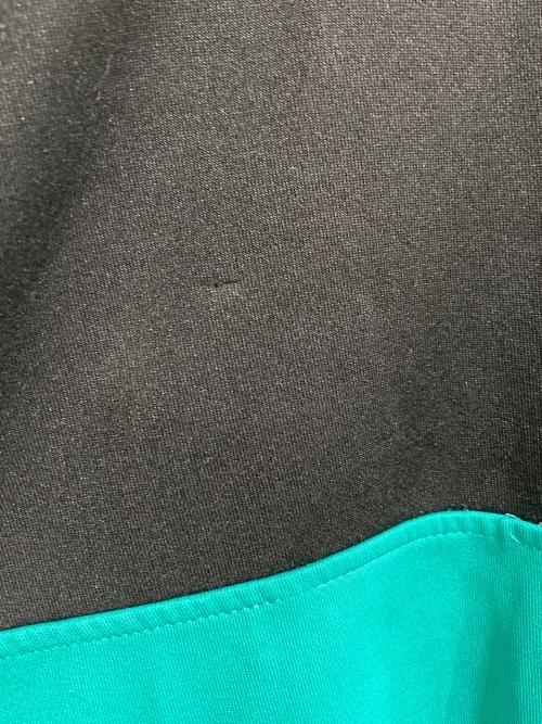 adidas（アディダス）adidas (アディダス) 古着トラックジャケット ブラック×ブルー サイズ:Ｍの古着・服飾アイテム