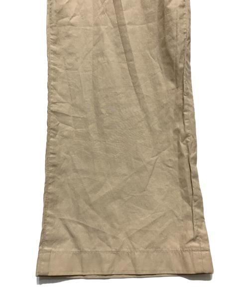 AURALEE（オーラリー）AURALEE (オーラリー) WASHED FINX TWILL EASY WIDE PANTS ベージュ サイズ:3の古着・服飾アイテム