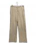 AURALEE（オーラリー）の古着「WASHED FINX TWILL EASY WIDE PANTS」｜ベージュ