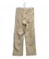 AURALEE (オーラリー) WASHED FINX TWILL EASY WIDE PANTS ベージュ サイズ:3：8000円