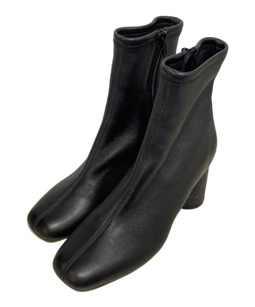 FRAY ID（フレイ アイディー）FRAY ID (フレイ アイディー) ショートブーツ ブラック サイズ:36の古着・服飾アイテム