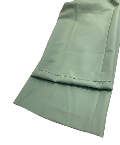 PLAN C（プランシー）PLAN C (プランシー) タックワイドパンツ グリーン サイズ:38の古着・服飾アイテム