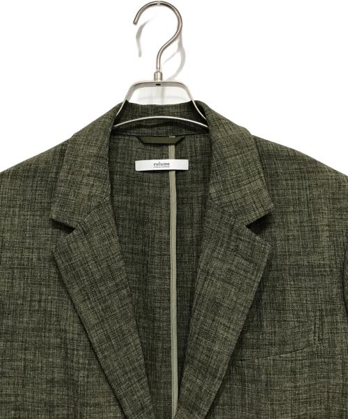 JOURNAL STANDARD relume（ジャーナルスタンダード レリューム）JOURNAL STANDARD relume (ジャーナルスタンダード レリューム) TECH CANVAS ジャケット カーキ サイズ:Sの古着・服飾アイテム