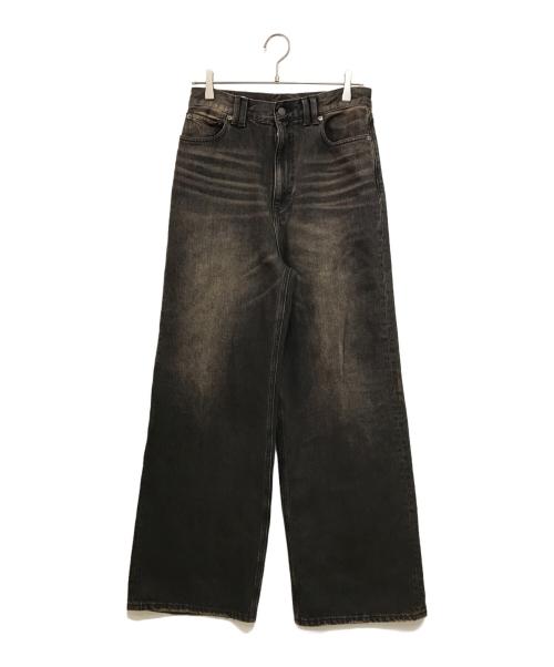 MONKEY TIME（モンキータイム）MONKEY TIME (モンキータイム) オーバーダイ デニム バギーパンツ グレー サイズ:Sの古着・服飾アイテム