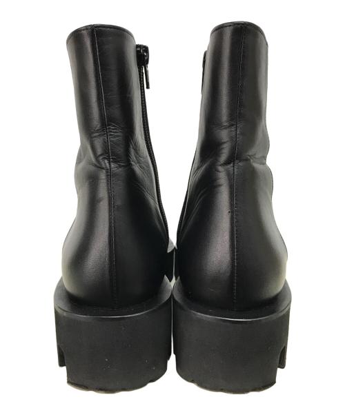 MARW UNITED ARROWS（マルゥ ユナイテッドアローズ）MARW UNITED ARROWS (マルゥ ユナイテッドアローズ) サイドジップブーツ ブラック サイズ:24cmの古着・服飾アイテム