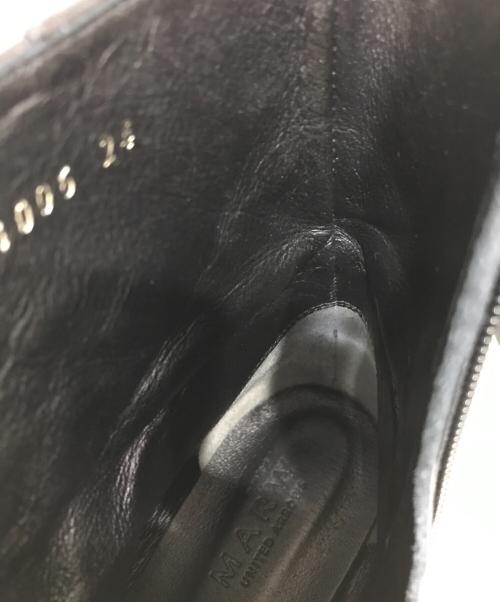 MARW UNITED ARROWS（マルゥ ユナイテッドアローズ）MARW UNITED ARROWS (マルゥ ユナイテッドアローズ) サイドジップブーツ ブラック サイズ:24cmの古着・服飾アイテム