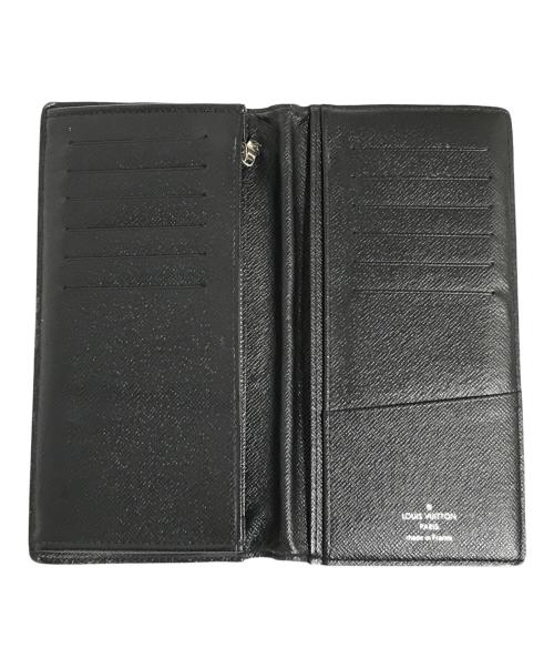 LOUIS VUITTON（ルイ ヴィトン）LOUIS VUITTON (ルイ ヴィトン) ポルトフォイユ・ブラザ 長財布 ブラックの古着・服飾アイテム