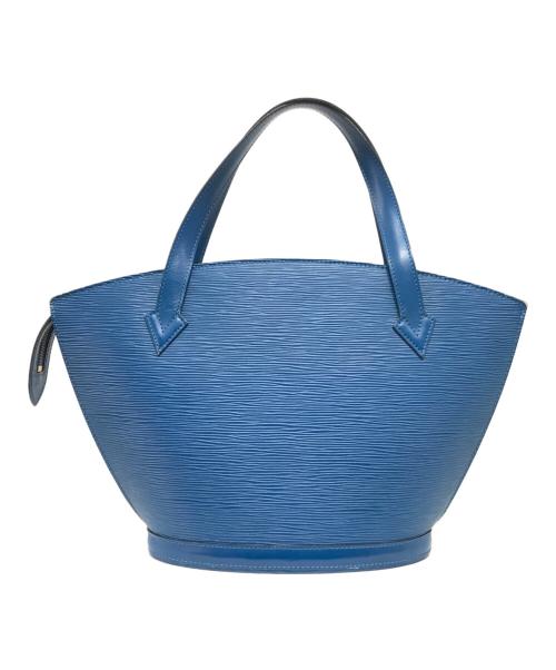 LOUIS VUITTON（ルイ ヴィトン）LOUIS VUITTON (ルイ ヴィトン) サンジャックトートバッグ ブルーの古着・服飾アイテム