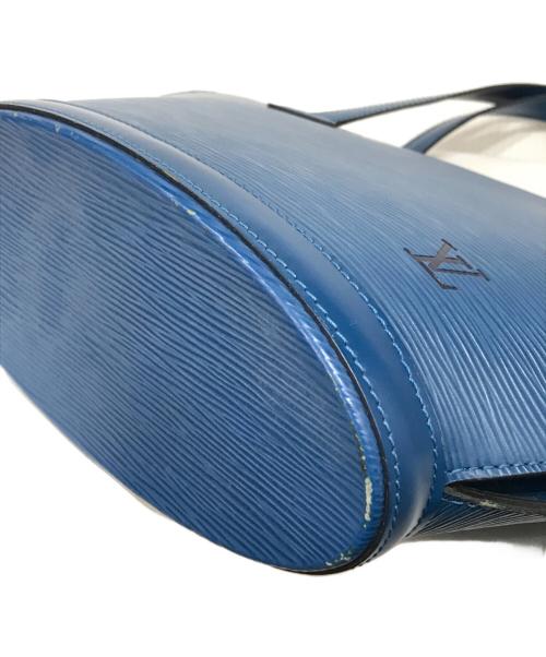 LOUIS VUITTON（ルイ ヴィトン）LOUIS VUITTON (ルイ ヴィトン) サンジャックトートバッグ ブルーの古着・服飾アイテム