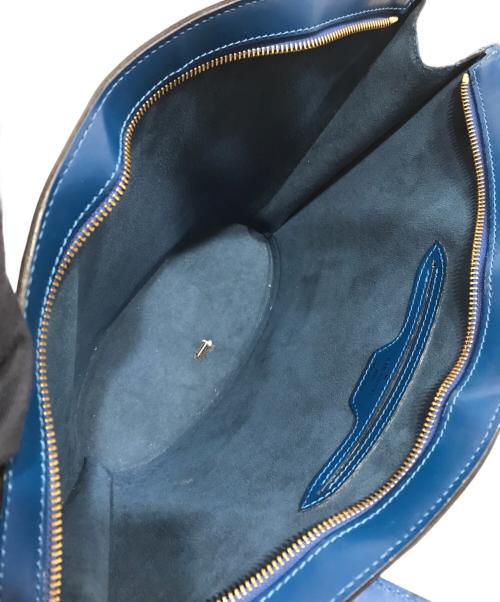 LOUIS VUITTON（ルイ ヴィトン）LOUIS VUITTON (ルイ ヴィトン) サンジャックトートバッグ ブルーの古着・服飾アイテム