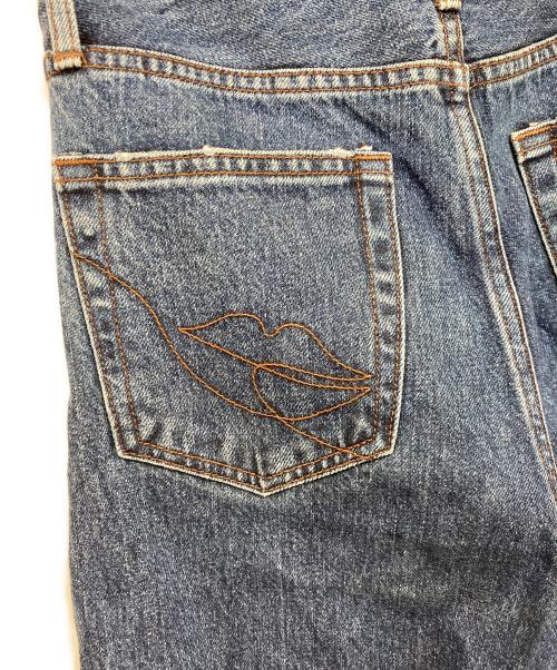 HER LIP TO（ハーリップトゥ）HER LIP TO (ハーリップトゥ) Tokyo High Rise Jeansデニムパンツ ブルー サイズ:24の古着・服飾アイテム