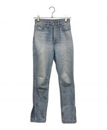 HER LIP TO（ハーリップトゥ）の古着「Tokyo High Rise Jeans デニムパンツ」｜ブルー