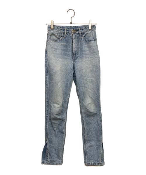 HER LIP TO（ハーリップトゥ）HER LIP TO (ハーリップトゥ) Tokyo High Rise Jeans デニムパンツ ブルー サイズ:24の古着・服飾アイテム