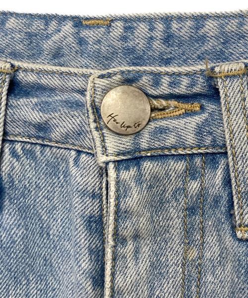 HER LIP TO（ハーリップトゥ）HER LIP TO (ハーリップトゥ) Tokyo High Rise Jeans デニムパンツ ブルー サイズ:24の古着・服飾アイテム