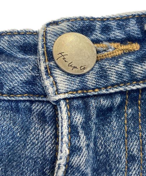 HER LIP TO（ハーリップトゥ）HER LIP TO (ハーリップトゥ) デニムパンツ ブルー サイズ:24の古着・服飾アイテム