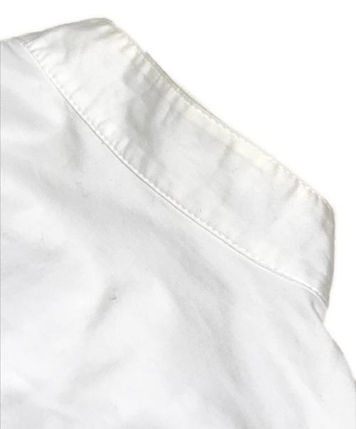 Y's（ワイズ）Y's (ワイズ) フロントプリーツシャツワンピース ホワイト サイズ:1の古着・服飾アイテム