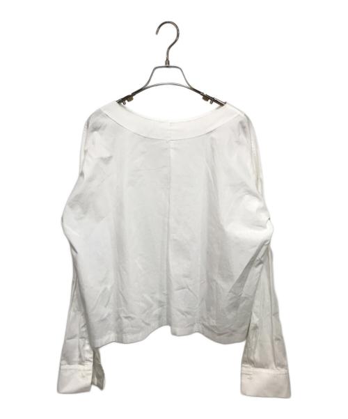 Y's（ワイズ）Y's (ワイズ) 長袖ブラウス ホワイト サイズ:2の古着・服飾アイテム