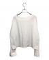 Y's（ワイズ）の古着「長袖ブラウス」｜ホワイト